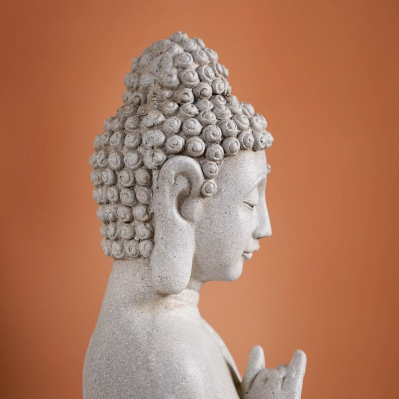 Buddha Statue- Standing Buddha Statue, Meditation Decor, Spiritual Figurine, Zen Home Decor, Buddha Sculpture