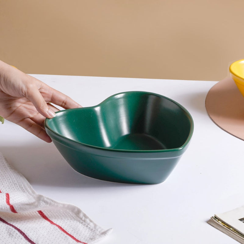 Hearty Ceramic Bakeware Green 7.8 Inch - Baking Dish 