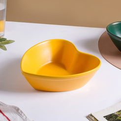 Hearty Ceramic Bakeware Yellow 7.8 Inch