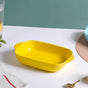 Microwave Oven Baking Dish Yellow 8.5 Inch