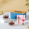 Party Time Glasses Rakhi Gift Set Of 5 For Him & Her