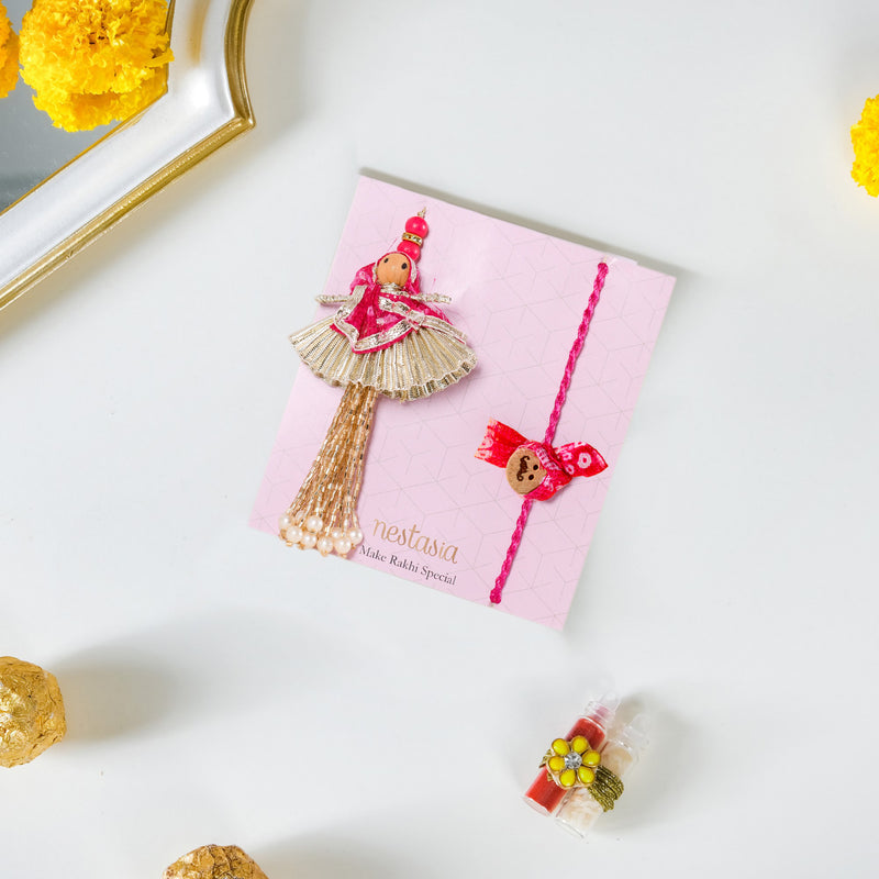 Party Time Glasses Rakhi Gift Set Of 5 For Him & Her