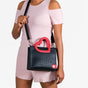 Soi Heart Handle Handbag