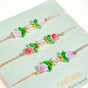 Tulip Rakhi Set Of 5 With Box And Card