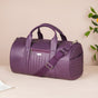 Sporty Gym Duffel Bag Purple Large 17x13 Inch