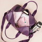 Sporty Gym Duffel Bag Purple Large 17x13 Inch