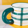Artsy Ceramic Cup For Coffee Set Of 4 330ml- Mug for coffee, tea mug, cappuccino mug | Cups and Mugs for Coffee Table & Home Decor