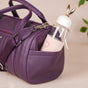 Sporty Gym Duffel Bag Purple Small 14x11 Inch