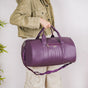 Sporty Gym Duffel Bag Purple Large 17x13 Inch