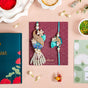 Aqua Bloom His Her Rakhi Lumba Gift Set