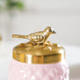 Bird Metal Jar With Lid Set of 2- Bird Metal Jar, Metal Jar, Metal Jar With Lid, Metal Jar With Lid Set of 2