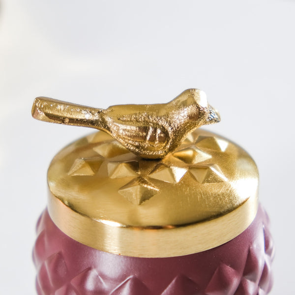 Birdsong Metal Jar With Lid Set of 2