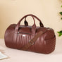 Wanderlust Duffel Bag Brown Large 17x13 Inch