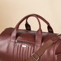 Wanderlust Duffel Bag Brown Large 17x13 Inch