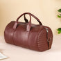 Wanderlust Duffel Bag Brown Large 17x13 Inch