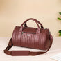 Wanderlust Duffel Bag Brown Small 14x11 Inch