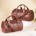 Wanderlust Duffel Bag Brown Set Of 2