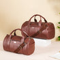 Wanderlust Duffel Bag Brown Set Of 2