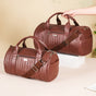 Wanderlust Duffel Bag Brown Set Of 2