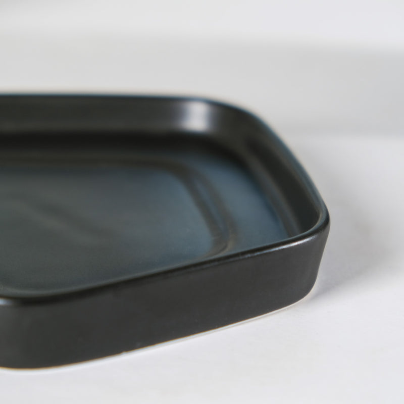 Pentagon Mug with Saucer Black- Tea cup, coffee cup, cup for tea | Cups and Mugs for Office Table & Home Decoration