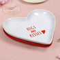 Hugs And Kisses Ceramic Snack Plate Set Of 2
