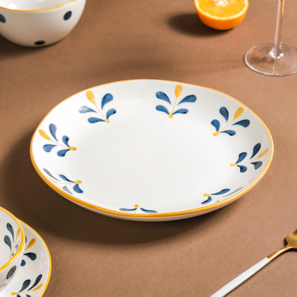 Hana 21 Piece Ceramic Dinner Set For 6