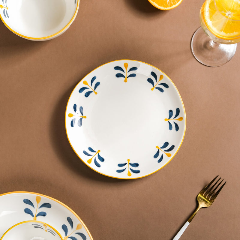 Hana 21 Piece Ceramic Dinner Set For 6