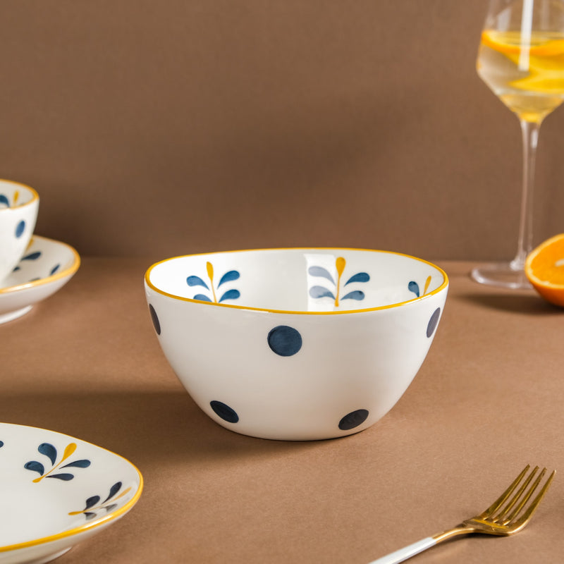 Hana 21 Piece Ceramic Dinner Set For 6
