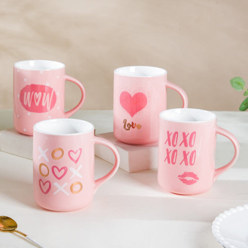 Pink Cups- Mug for coffee, tea mug, cappuccino mug | Cups and Mugs for Coffee Table & Home Decor