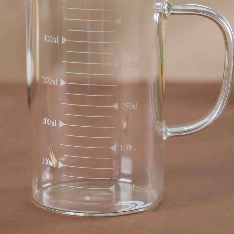 Glass Mug with Lid - Big