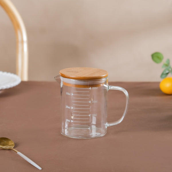 Glass Mug with Lid - Small