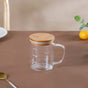 Glass Mug with Lid - Small