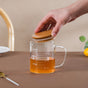 Glass Mug with Lid - Small