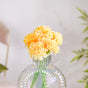 Chrysanthemum Flower Yellow Set Of 5- Chrysanthemum Flower Yellow, Artificial Yellow Flower, Vase Decoration Flower, Room Decor Plant