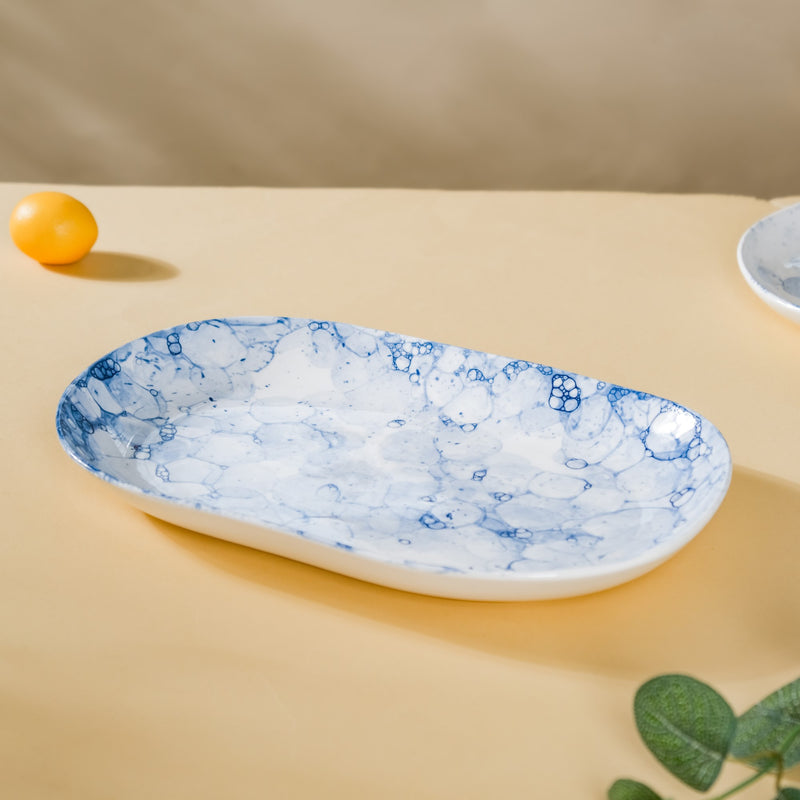 Amusant Long Plate - Ceramic platter, serving platter, fruit platter | Plates for dining table & home decor