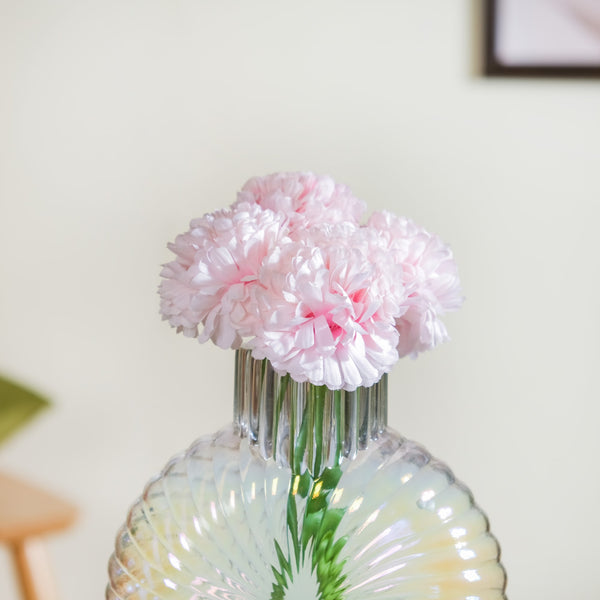 Chrysanthemum Light Pink - Artificial Plant | Flower for vase | Home decor item | Room decoration item