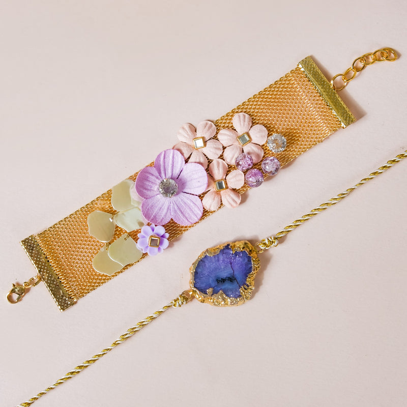 Luxury Rakhi Platter Gift Hamper Set Of 6