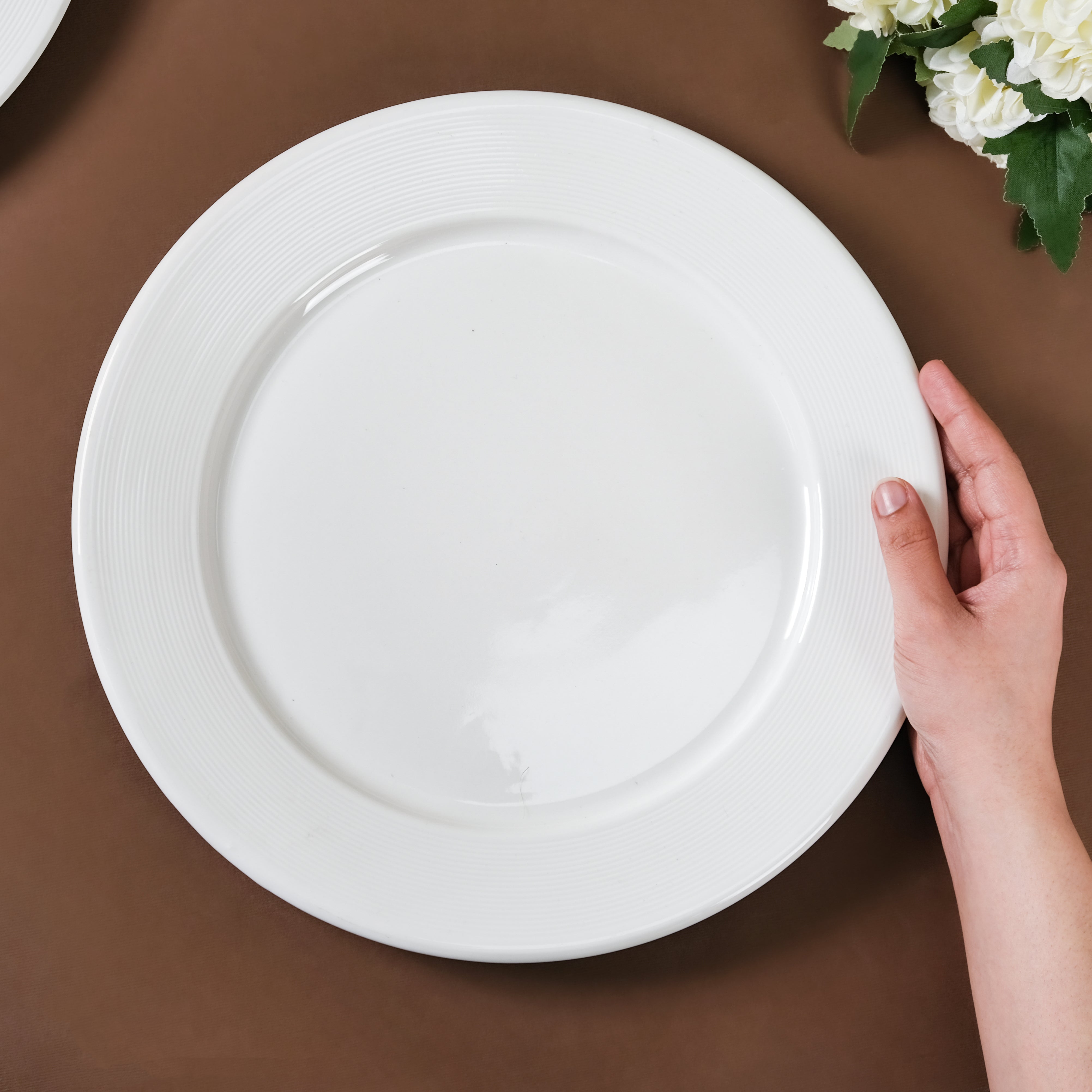 Oval Paper Plates White, 12 Inch Large Paper Plates, 100%, 56% OFF