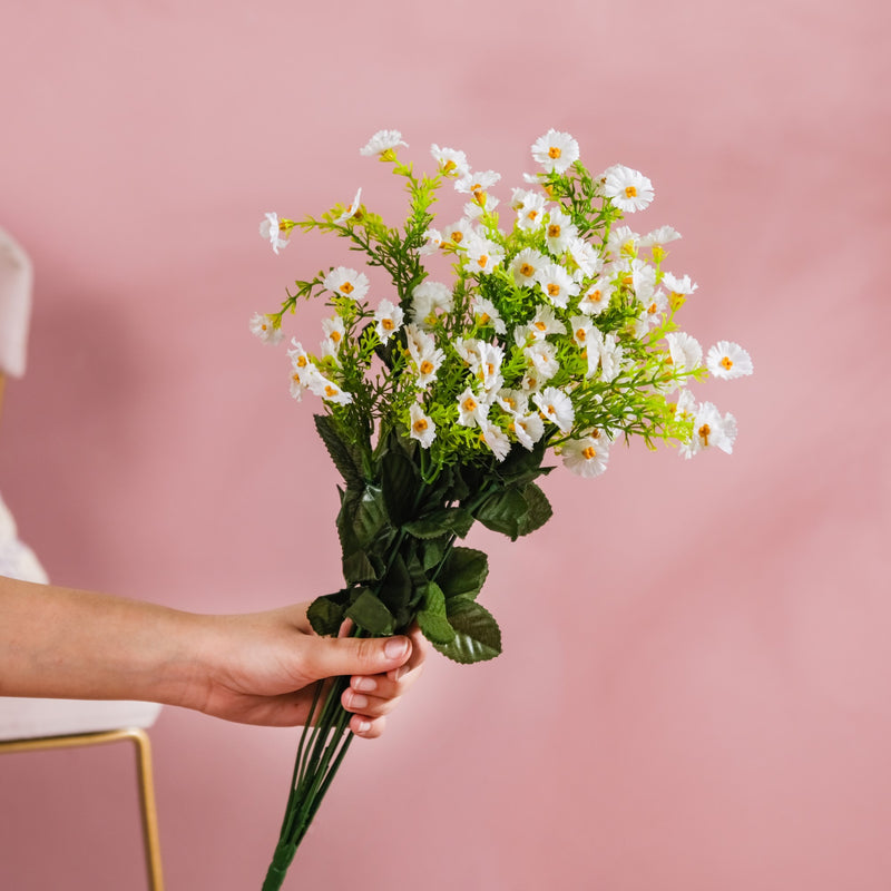 Chrysanthemum Bud Stem - Artificial flower | Home decor item | Room decoration item