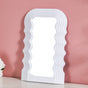 Wavy Wall Mirror White