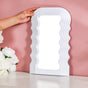 Wavy Wall Mirror White