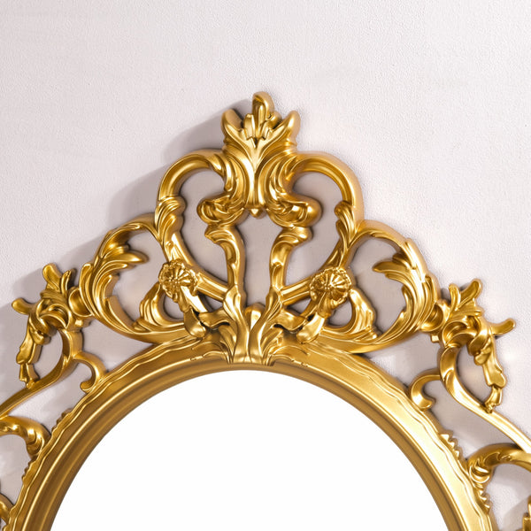 Victorian Wall Mirror Gold