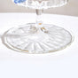 3D Butterfly Detailing Ribbed Wine Glass Blue 250ml