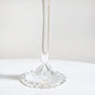 Ribbed Champagne Glass With Pink Bow 200ml
