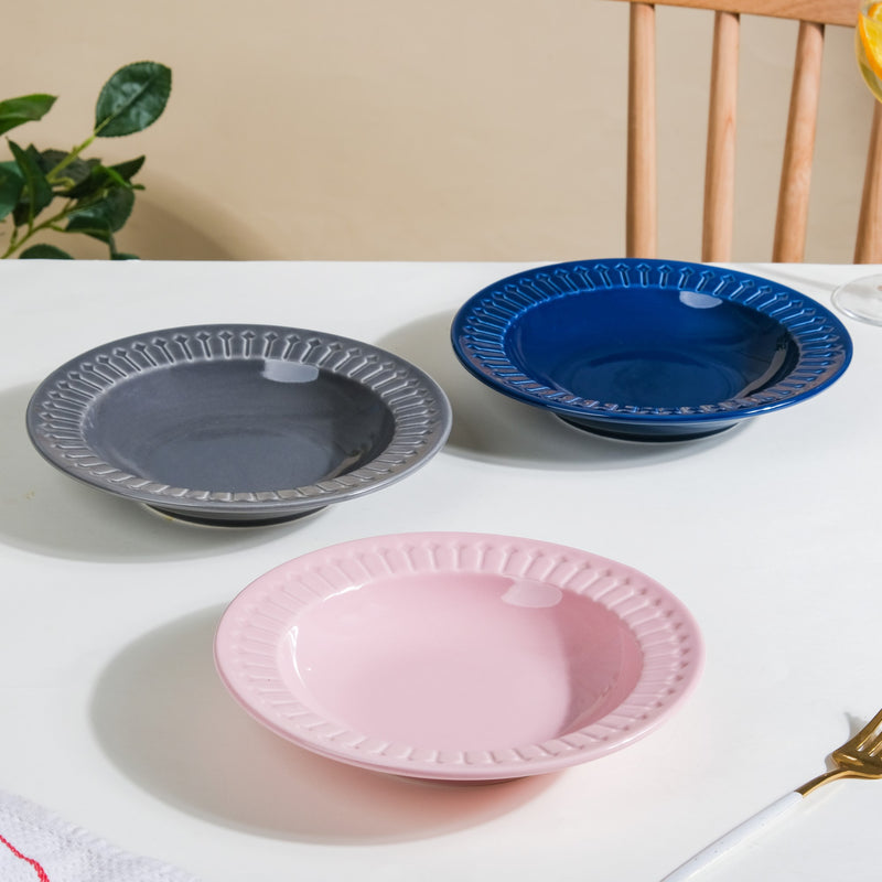 Royal Pasta Plate - Serving plate, pasta plate, lunch plate, deep plate | Plates for dining table & home decor