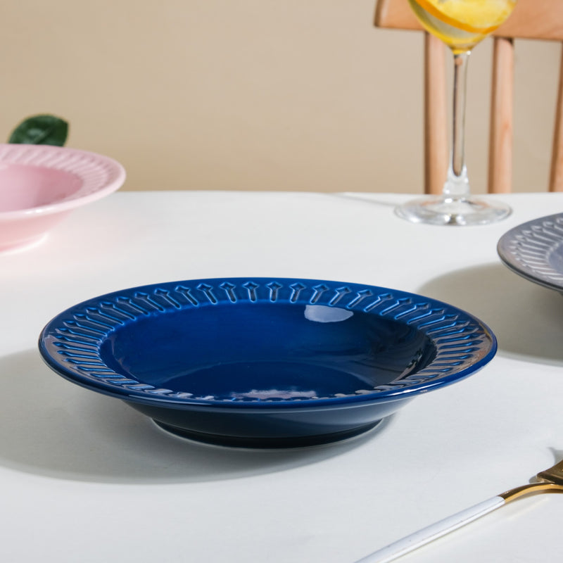 Royal Pasta Plate - Serving plate, pasta plate, lunch plate, deep plate | Plates for dining table & home decor