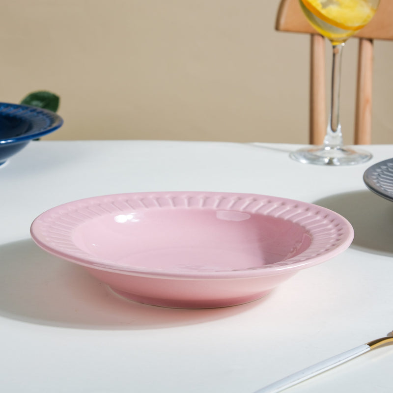 Royal Pasta Plate - Serving plate, pasta plate, lunch plate, deep plate | Plates for dining table & home decor