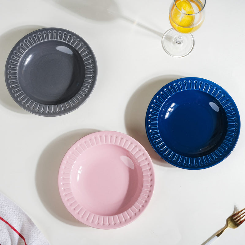 Royal Pasta Plate - Serving plate, pasta plate, lunch plate, deep plate | Plates for dining table & home decor