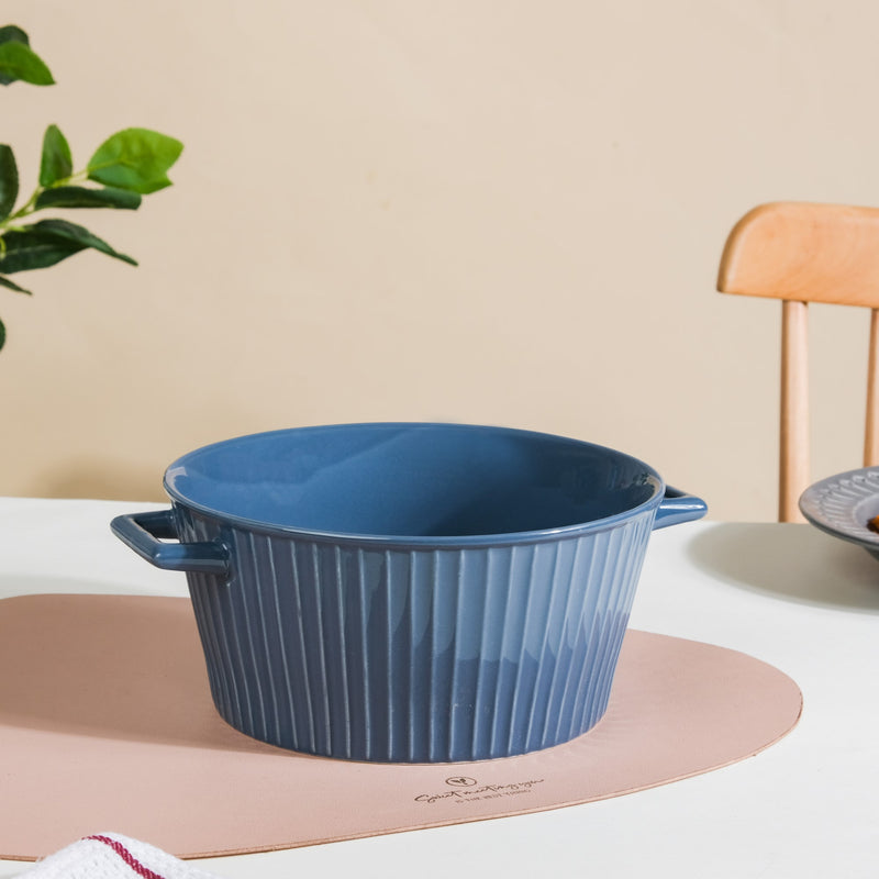 Royal Soup Bowl - Bowl, ceramic bowl, serving bowls, noodle bowl, salad bowls, bowl for snacks, baking bowls, large serving bowl, bowl with handle | Bowls for dining table & home decor