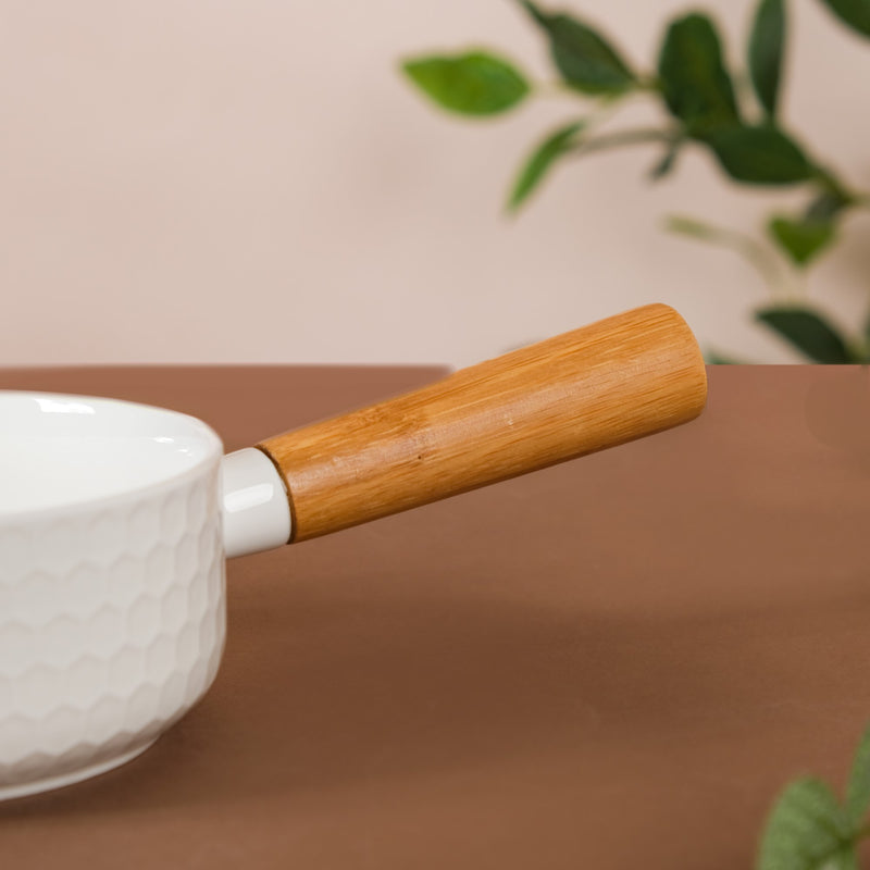 Honeycomb Bowl with Handle - Serving bowls, noodle bowl, snack bowl, curry bowl | Bowls for dining & home decor